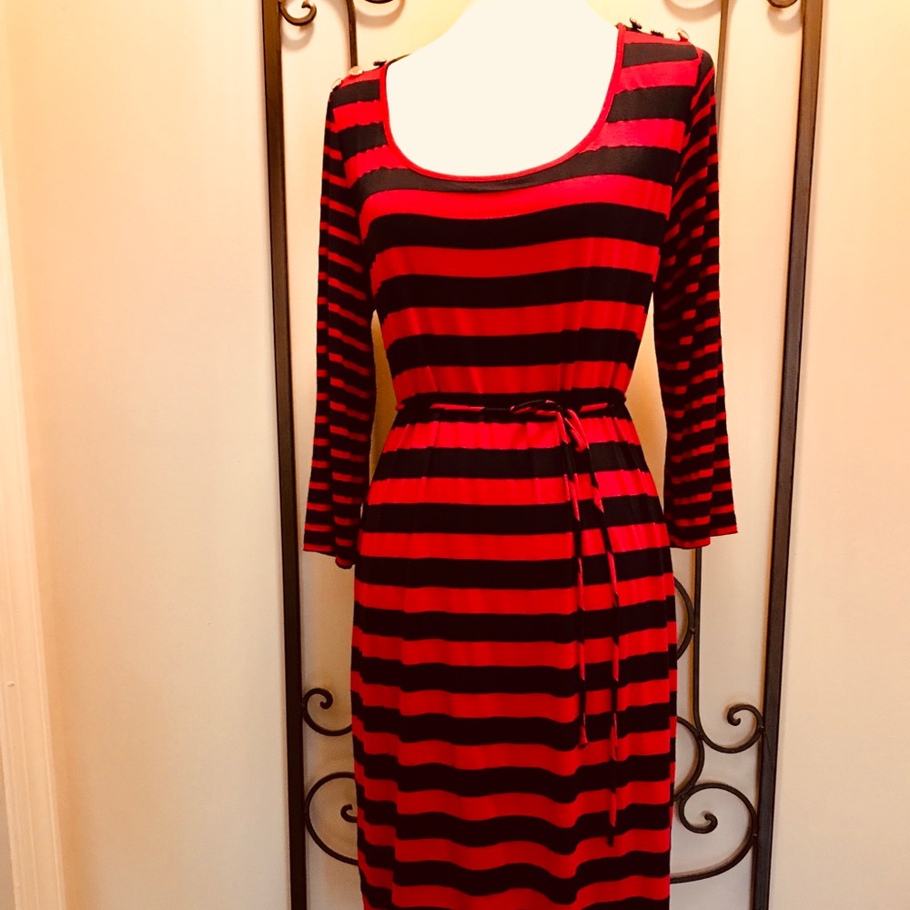 Boatneck Maternity Dress